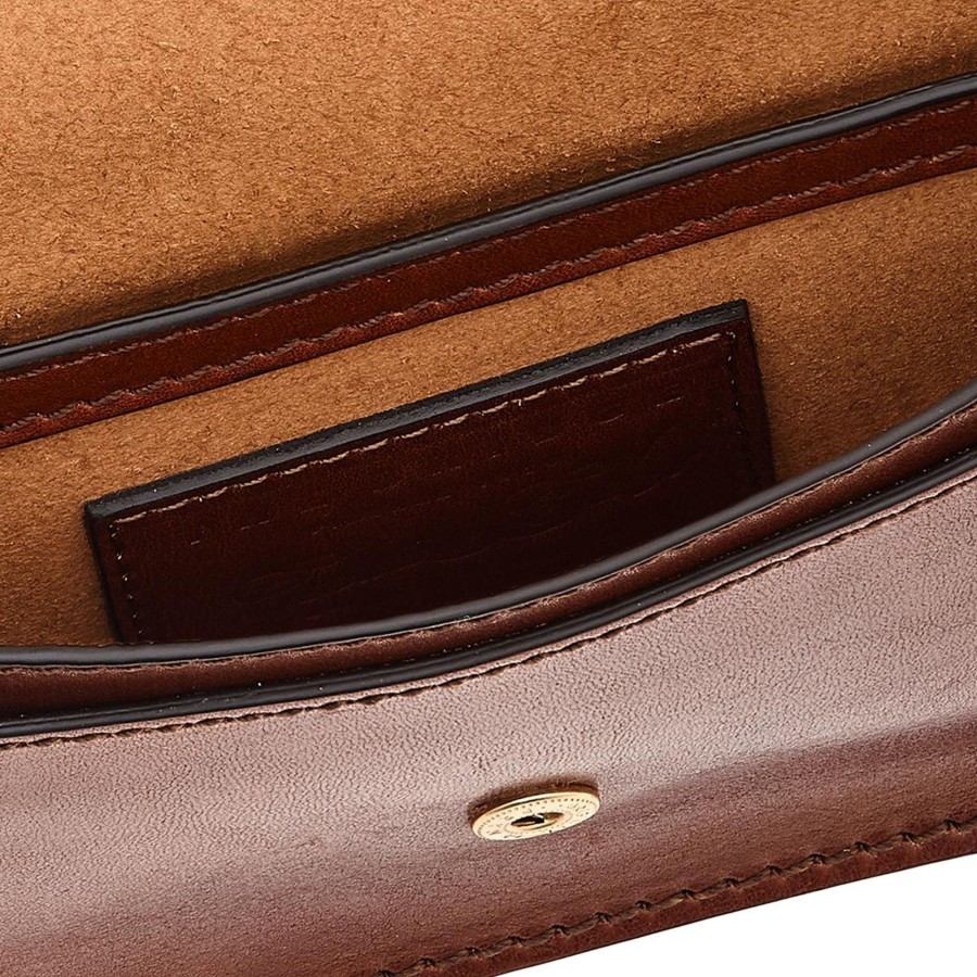 Tassen The Bridge | The Bridge Rustici Shoulderbag Mini Brown