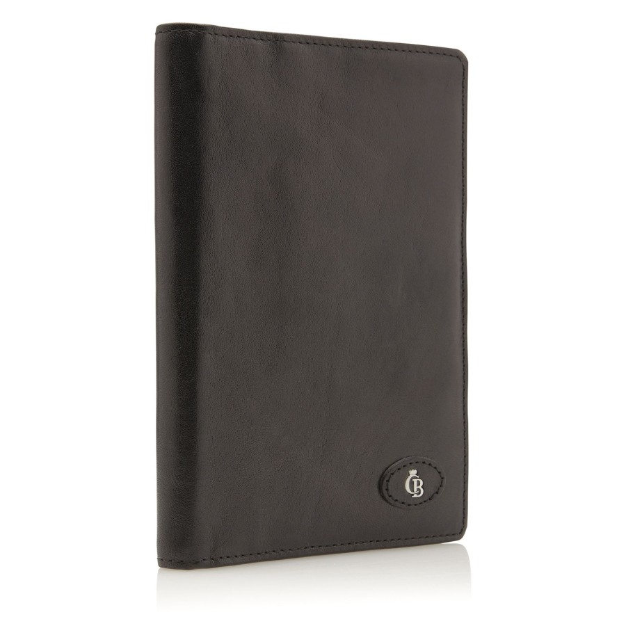 Portemonnees Castelijn & Beerens | Castelijn & Beerens Gaucho Car Docs Wallet 15 Card Black