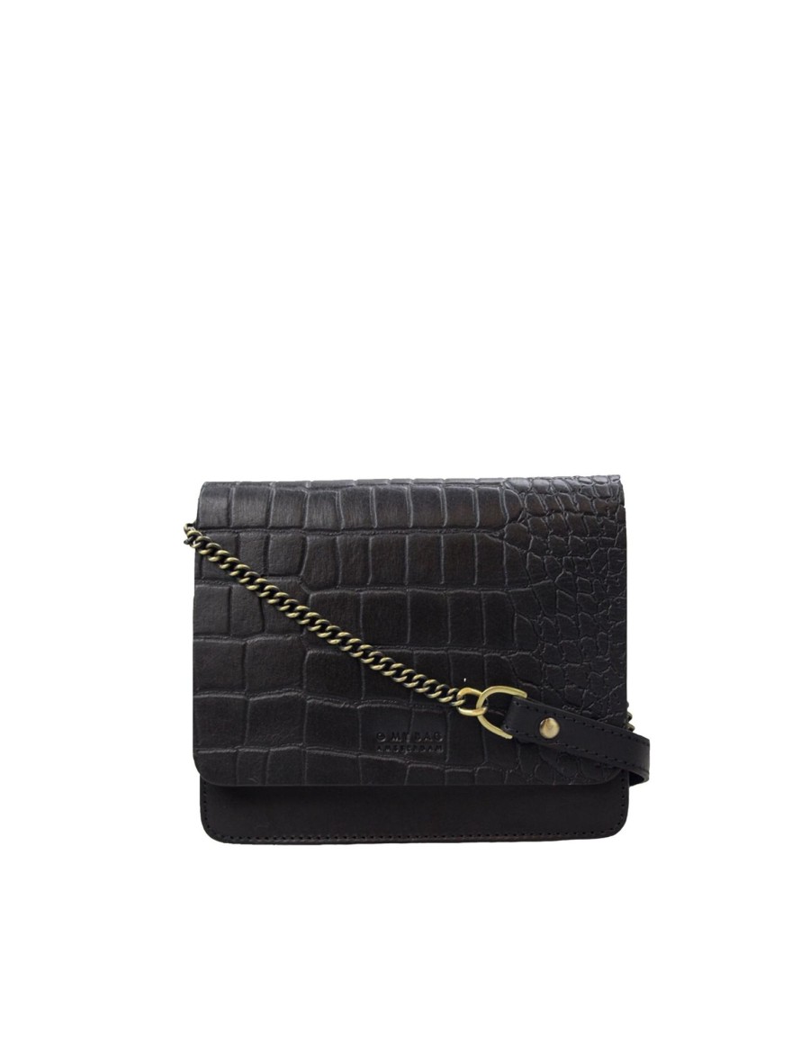 Tassen O My Bag | O My Bag Audrey Mini Classic Black Croco